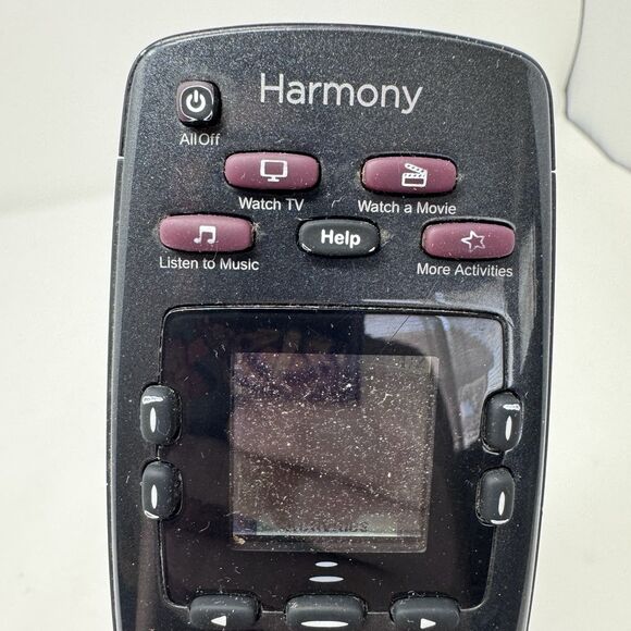 Logitech Harmony 700 Universal Remote Control Black *READ* AS IS/REPAIR - Picture 2 of 7